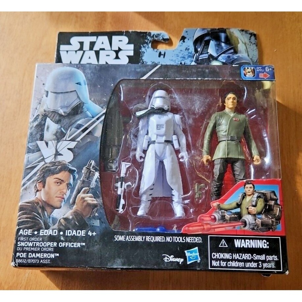 Star Wars The Force Awakens Poe Dameron & First Order Snowtrooper Deluxe Pack